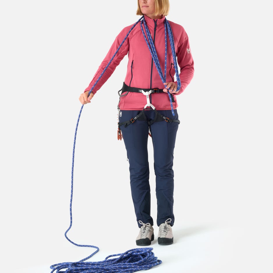 Women's Fleece jacket KAMET GRID